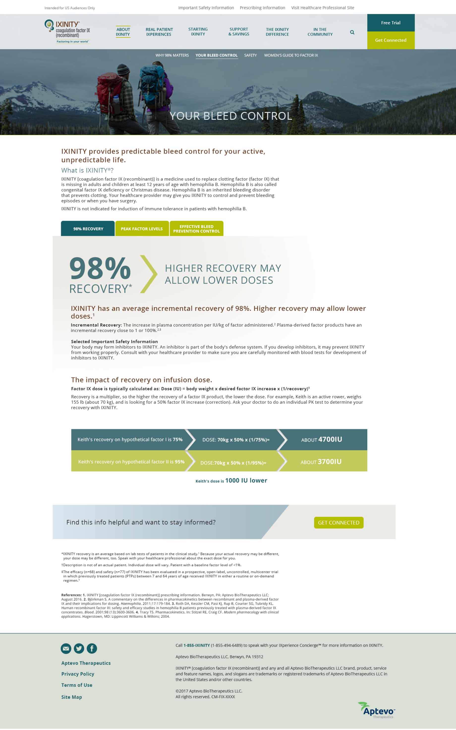 Statistic page