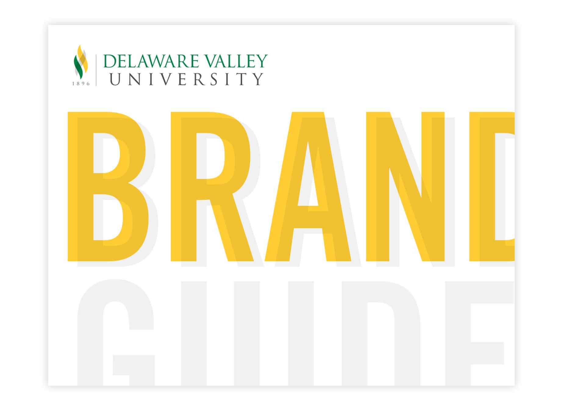 University brand guide
